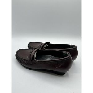 SAS Tripad Comfort Womens 9M Brown Leather Penny Loafers Made USA